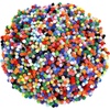 image:imageCaydo 1cm Green Pom Poms 500 Pieces Craft Pom Poms Balls for Kids Creative Arts and Crafts Project and Home Decorations20 Colors