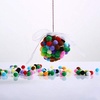 image:imageCaydo 1cm Green Pom Poms 500 Pieces Craft Pom Poms Balls for Kids Creative Arts and Crafts Project and Home Decorations20 Colors