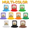 image:imageCaydo 1cm Green Pom Poms 500 Pieces Craft Pom Poms Balls for Kids Creative Arts and Crafts Project and Home DecorationsBlack