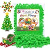 image:imageCaydo 1cm Green Pom Poms 500 Pieces Craft Pom Poms Balls for Kids Creative Arts and Crafts Project and Home DecorationsGreen