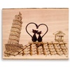 image:imageCaydo 2 Pieces 16 Inch Large Natural Rectangle Wood Plank with Bark for Woodburning Pyrography Picnic Wedding Party and Home Decoration