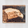 image:imageCaydo 2 Pieces 16 Inch Large Natural Rectangle Wood Plank with Bark for Woodburning Pyrography Picnic Wedding Party and Home Decoration