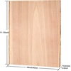 image:imageCaydo 2 Pieces 16 Inch Large Natural Rectangle Wood Plank with Bark for Woodburning Pyrography Picnic Wedding Party and Home Decoration