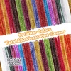 image:imageCaydo 200 Pieces Glitter Pipe Cleaners with 100 Pieces Wiggle Eyes 14 Colors Chenille Stems Metallic Sparkle Craft Pipe Cleaner for DIY ArtCrafts Creative Projectsand Easter Decorations