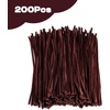 image:imageCaydo 200 Pieces Orange Pipe Cleaners for Flowers Making Craft Chenille Stems for Kids Creative DIY Art Crafts and Home Decorations 12 Inch x 6 mmBrown