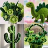image:imageCaydo 200 Pieces Orange Pipe Cleaners for Flowers Making Craft Chenille Stems for Kids Creative DIY Art Crafts and Home Decorations 12 Inch x 6 mmDark Green  Moss Green