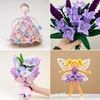 image:imageCaydo 200 Pieces Orange Pipe Cleaners for Flowers Making Craft Chenille Stems for Kids Creative DIY Art Crafts and Home Decorations 12 Inch x 6 mmGradient Purple