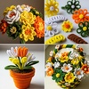 image:imageCaydo 200 Pieces Orange Pipe Cleaners for Flowers Making Craft Chenille Stems for Kids Creative DIY Art Crafts and Home Decorations 12 Inch x 6 mmYellow Flowers