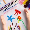 image:imageCaydo 200 Pieces Pipe Cleaners Craft with Bumps 20 Colors Chenille Stems for Kids DIY Art Craft Decoration 6mm x 12inch
