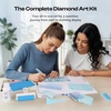 image:imageCaydo 24 PCS Diamond Art Storage Trays with Lids 2in1 Diamond Art Accessories for Diamond Arrangement amp Storage60pcs