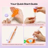 image:imageCaydo 2Pack 5mm Fuse Bead Pen Purple Fuse Beads Dispenser for Home DIY Decor ParentChild Interaction and Kids Crafts Boosts Efficiency Saves Time High Capacity amp Transparent Pen BodyPatented1 Pack