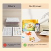 image:imageCaydo 3 Canvas Custom Diamond Painting Kit with Create Your Own Coloring Book for Kids with APP  40 Sheets 160gsm AcidFree Drawing Paper Blank for Gifts