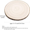 image:imageCaydo 3 Pieces 1213 Inch Large Wood Slices for Wedding Table Centerpiece Decoration Home Decoration DIY Projects Housewarming