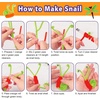 image:imageCaydo 3000 Pieces 40 Colors Pipe Cleaners Craft Supplies with 100 Pieces Wiggle Eyes Soft Chenille Stems for Kids DIY Creative Crafts Decoration 6 mm x 12 Inch