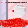 image:imageCaydo 3000PCS 5mm Black Fuse Beads Bucket Packed Iron Beads Safe Material Kit Art Creative Crafts for Kids DlY Pixel ParentChild Interaction Art amp School Project Holiday GiftsRed
