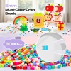 image:imageCaydo 3000PCS 5mm Black Fuse Beads Bucket Packed Iron Beads Safe Material Kit Art Creative Crafts for Kids DlY Pixel ParentChild Interaction Art amp School Project Holiday GiftsMulticolored
