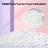 image:imageCaydo 3000PCS 5mm Black Fuse Beads Bucket Packed Iron Beads Safe Material Kit Art Creative Crafts for Kids DlY Pixel ParentChild Interaction Art amp School Project Holiday GiftsWhite