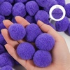 image:imageCaydo 300PCS Black Pom Poms with 100PCS Wiggle Eyes 1 Inch Pom Pom Balls for Kids Art and Craft Projects Making and Classroom Craft ActivitiesPurple