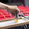 image:imageCaydo 4 Pieces 4 Size Screen Printing Frame with 110 Mesh for Screen Printing Beginners and Kids 9 x 51 Inch 106 x 67 Inch 122 x 82 Inch 14 x 10 Inch