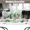 image:imageCaydo 4 Pieces 78 Inch Wood Slices for Centerpieces Natural Round Wood with Bark for Table Centerpiece Decoration Parties Wedding Housewarming