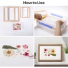 image:imageCaydo 4 Pieces Paper Making Frame Kit 98 x 1375 x 985 x 7 45 x 57 amp Wooden Flower Press Kit 11x11 10 Layers for Adults