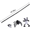 image:imageCaydo 400 Pieces Black Pipe Cleaners Craft Chenille Stems for Kids DIY Art and Craft Projects Home Decorations and Dreadlock Braiding 6mm x 12inchBlack