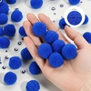 image:imageCaydo 400 pcs  300 Pieces Green Pom Poms for Crafts with 100 Wiggle Eyes 1 Inch Craft Pompom Balls for Kids Creative DIY Crafts and Easter DecorationsDark Blue