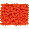 image:imageCaydo 400 pcs  300 Pieces Green Pom Poms for Crafts with 100 Wiggle Eyes 1 Inch Craft Pompom Balls for Kids Creative DIY Crafts and Easter DecorationsOrange