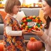 image:imageCaydo 400 pcs  300 Pieces Green Pom Poms for Crafts with 100 Wiggle Eyes 1 Inch Craft Pompom Balls for Kids Creative DIY Crafts and Easter DecorationsGradient Orange
