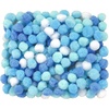 image:imageCaydo 400 pcs  300 Pieces Green Pom Poms for Crafts with 100 Wiggle Eyes 1 Inch Craft Pompom Balls for Kids Creative DIY Crafts and Easter DecorationsGradient Blue