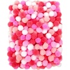 image:imageCaydo 400 pcs  300 Pieces Green Pom Poms for Crafts with 100 Wiggle Eyes 1 Inch Craft Pompom Balls for Kids Creative DIY Crafts and Easter DecorationsGradient Pink