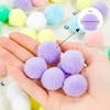 image:imageCaydo 400 pcs  300 Pieces Green Pom Poms for Crafts with 100 Wiggle Eyes 1 Inch Craft Pompom Balls for Kids Creative DIY Crafts and Easter DecorationsMacaroon