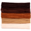 image:imageCaydo 500 Pieces Blue Flowers Pipe Cleaners Craft Chenille Stems Bulk for DIY Art and Craft Projects Creative Gift and Home DecorationsGradient Brown