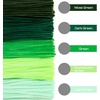 image:imageCaydo 500 Pieces Blue Flowers Pipe Cleaners Craft Chenille Stems Bulk for DIY Art and Craft Projects Creative Gift and Home DecorationsGradient Green