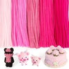 image:imageCaydo 500 Pieces Blue Flowers Pipe Cleaners Craft Chenille Stems Bulk for DIY Art and Craft Projects Creative Gift and Home DecorationsGradient Pink