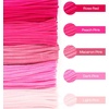 image:imageCaydo 500 Pieces Blue Flowers Pipe Cleaners Craft Chenille Stems Bulk for DIY Art and Craft Projects Creative Gift and Home DecorationsGradient Pink