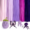 image:imageCaydo 500 Pieces Blue Flowers Pipe Cleaners Craft Chenille Stems Bulk for DIY Art and Craft Projects Creative Gift and Home DecorationsGradient Purple
