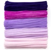 image:imageCaydo 500 Pieces Blue Flowers Pipe Cleaners Craft Chenille Stems Bulk for DIY Art and Craft Projects Creative Gift and Home DecorationsGradient Purple