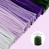image:imageCaydo 500 Pieces Blue Flowers Pipe Cleaners Craft Chenille Stems Bulk for DIY Art and Craft Projects Creative Gift and Home DecorationsPurple Flowers