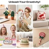 image:imageCaydo 50PCS Extra Thick Pipe Cleaners amp Automatic i Cord Knitting Machine Pro Electric iCord Knitter HandsFree Highly Efficient Yarn Knit Helper Crochet iCord Maker Tool for Christmas Decor Gifts
