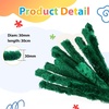 image:imageCaydo 50PCS Extra Thick Pipe Cleaners with 100pcs Eyes Jumbo Black Chenille Stems for Kids Craft DIY Projects Creative Home Decoration30 mm x 12 InchGreen