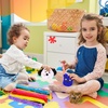 image:imageCaydo 50PCS Extra Thick Pipe Cleaners with 100pcs Eyes Jumbo Black Chenille Stems for Kids Craft DIY Projects Creative Home Decoration30 mm x 12 InchMulticolor