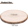 image:imageCaydo 78 Inch Large Unfinished Wood Slices for Centerpieces Wood Center Pieces Decoration for Table Signage Painting Wedding Party Decoration 8 PCS
