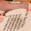 image:imageCaydo 78 Inch Large Unfinished Wood Slices for Centerpieces Wood Center Pieces Decoration for Table Signage Painting Wedding Party Decoration 8 PCS