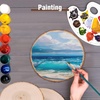 image:imageCaydo 78 Inch Large Unfinished Wood Slices for Centerpieces Wood Center Pieces Decoration for Table Signage Painting Wedding Party Decoration 8 PCS