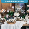 image:imageCaydo 8 Pieces 1011 Inch Wood Slices for Centerpieces Large Poplar Wood Centerpieces for Tables for Wedding Baby Shower Painting Pyrograph