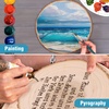 image:imageCaydo 8 Pieces 89 Inch Wood Slices for Centerpieces Large Poplar Wood Rounds for Centerpieces for Wedding Table Decoration Parties Housewarming Family Gatherings and Painting Projects