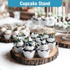 image:imageCaydo 8 Pieces 89 Inch Wood Slices for Centerpieces Large Poplar Wood Rounds for Centerpieces for Wedding Table Decoration Parties Housewarming Family Gatherings and Painting Projects