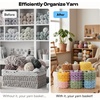 image:imageCaydo A1 Electric Yarn Winder amp 30pcs Yarn Ball Tube Compact 7oz Portable Yarn Winder for Crocheting Ideal Gift for Crochet Lovers