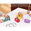 image:imageCaydo Automatic i Cord Knitting Machine ProampAluminum Craft Wire and Acrylic Yarn Skeins Kit iCord Knitting Kits for Beginner for DIY Handicraft Making